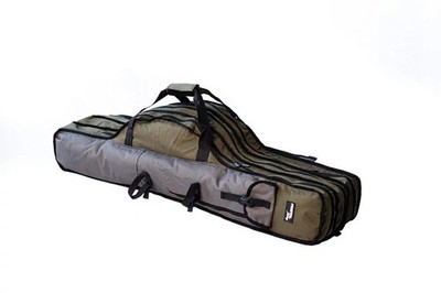 Mostal 3er Rutenfutteral Gepolstert Rutentasche 1,10m - 1,90m Rutenschutztasche