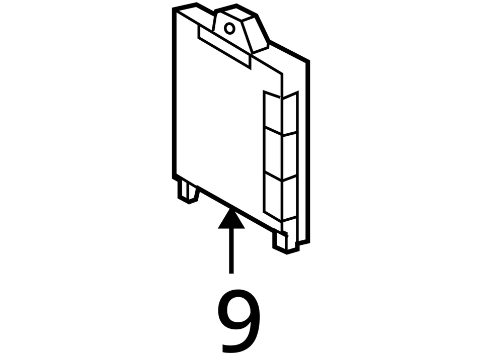 Chassis ECM Multiplex Network Body Control Fits 10-12 LEXUS RX450H 6779558 - Image 4 of 4