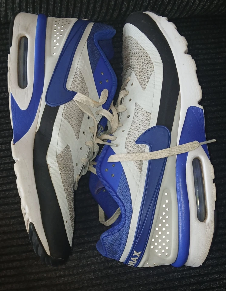 Nike Air Max Ultra BW White Blue Mens UK Size 12 - image 2 of 4