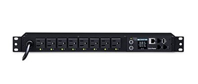 CyberPower PDU81001 8-Outlet Switched Metered PDU 100-120V 15A 1U