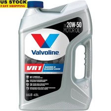 High Performance 20W50 Racing Oil Gasoline Alcohol Engines 5QT Anti Wear New