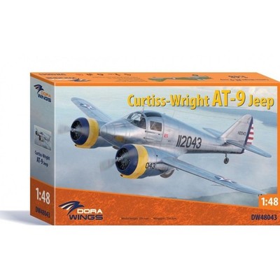 DORA WINGS DW48043 MAQUETTE AVION CURTISS-WRIGHT AT-9 JEEP 1/48