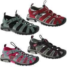 Ladies PDQ Closed Toe Sports Sandals UK 3 - 9 Womens Walking Adventure Shoe L377