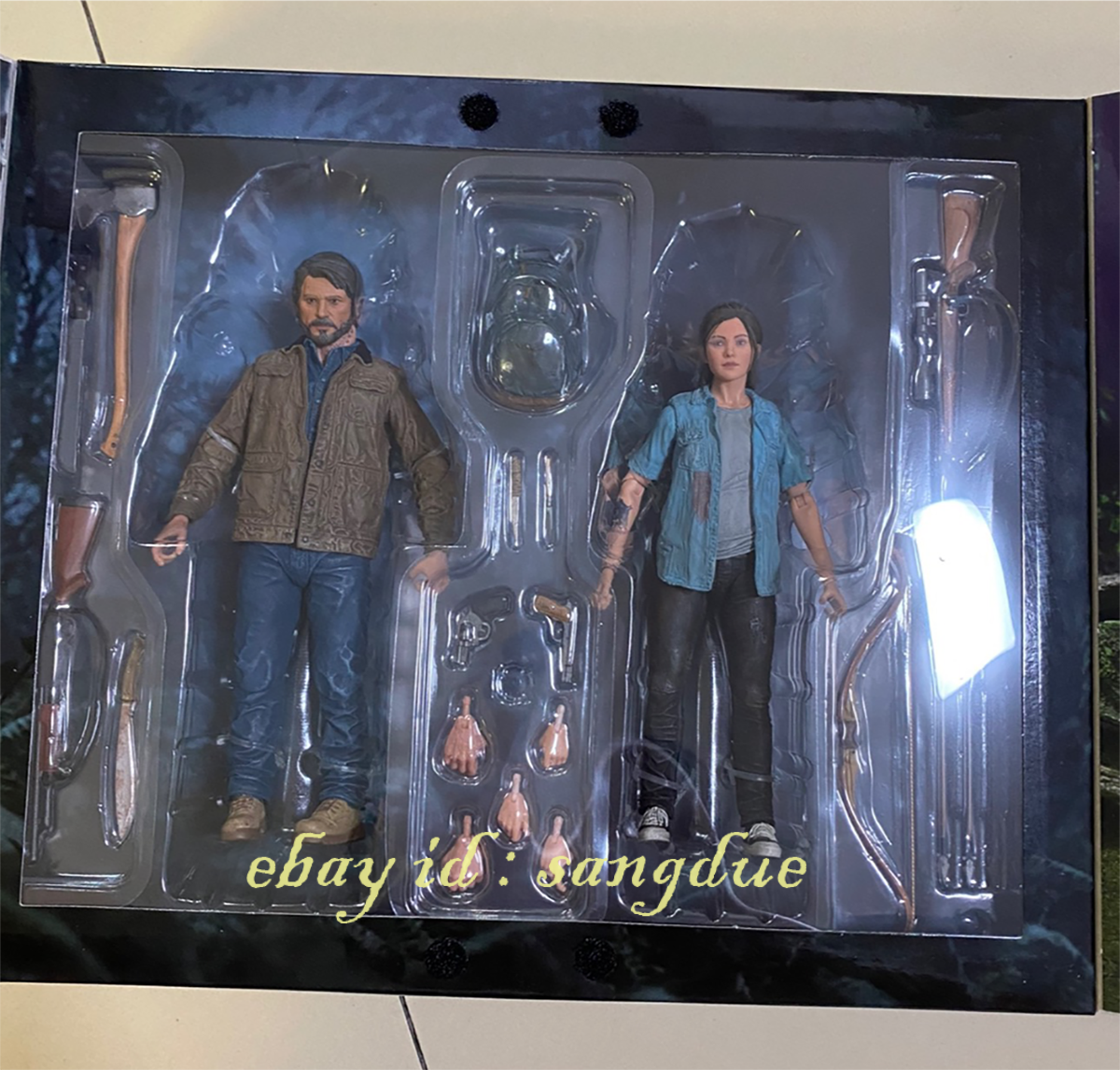 Neca The Last of Us: Part Ii Ellie & Joel Double Suit Action