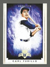 2015 Diamond Kings Carl Furillo Dodgers #23 Silver Base Parallel Rare Sp 14/99