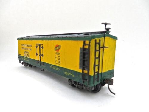 HO Silver Streak S419-345 Pro-Built 1930'S NORTHWESTERN Ice Hatch Reefer LowShip - Picture 6 of 8