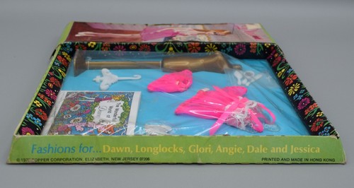 Vintage Topper Toys Moda per Alba Cuscino Festa Rosa Bambola Outfit Abbigliamento 8115 - Foto 10 di 19