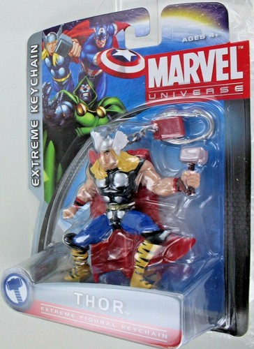 MARVEL Universe THOR Odinson Llavero Extreme S4 Retirado Básico Diversión NUEVO - Imagen 5 de 9