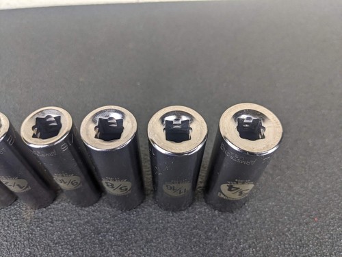 #ax180 Armstrong Tools USA 3/8"-Drive SAE 6pc Deep 12pt Socket Set GMTK - Picture 18 of 18