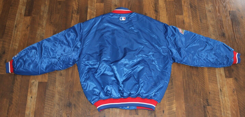 Vintage Starter Jacket Chicago Cubs Men's XL Authentic Diamond Collection Coat - Picture 9 of 14