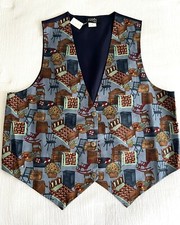 NEW Vintage Fritzi Western Cottagecore Country Grandma Vest Woman s 2X USA MADE