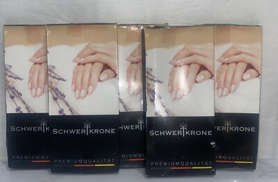 Lot Of 5- Sapphire Nail Files Set Metal Made in Germany Solingen (5)