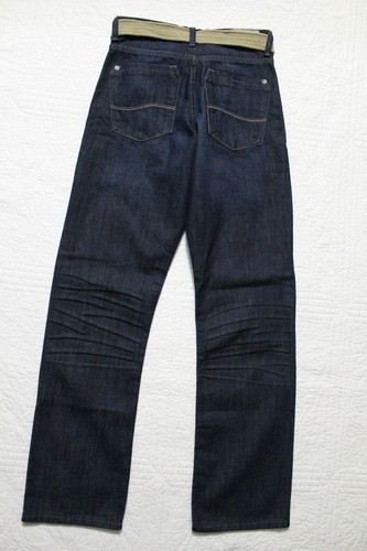 NEW BOY'S LEE DUNGAREES SURE TO FIT DENIM BLUE JEANS WITH BELT NWT - Picture 22 of 42