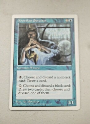 MTG Krovikan Sorcerer Fifth Edition Reg. Common Premium NOS See Description