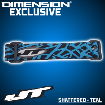 Bracelet Pour Lunettes De Paintball JT - Édition Limitée Shattered Teal, Design Unique
