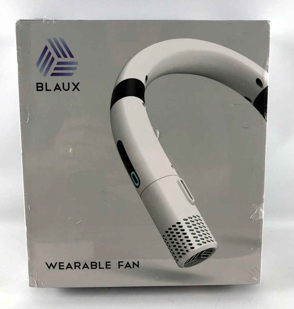 BLAUX Wearable Fan Portable Neck Fan White #30337