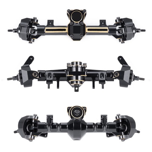 Brass Metal Front Rear Axle Extended Bridge for 1/24 Axial SCX24 90081 AXI00001 - Picture 19 of 25