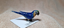 LITTLE CRITTERZ Blue and Gold Macaw "Arara" Miniature Figurine New LC981