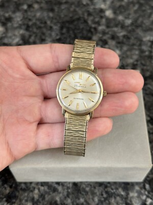 Vintage LORD ELGIN 25 Jewels Self winding Automatic 10K RGP Men's