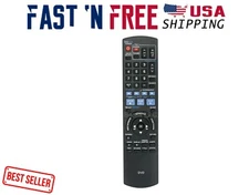 New N2QAYB000197 Replace Remote for Panasonic DVD DMR-EZ48V DMR-EZ48 DMR-EZ485