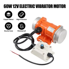 60W DC12V Electric Vibrator Motor Asynchronous Vibration Motor Industrial Motor