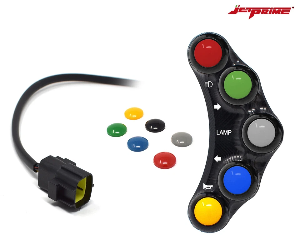 Pulsantiera JetPrime sinistra stradale per Ducati 1198 R 2010 Foto 2 de 3