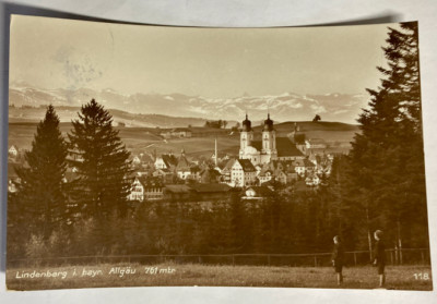 AK  Lindenberg im bayerischen Allgäu (761 m) - 1931 - Verlag: Anton Buhmann