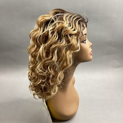 Hayden Long Wavy #DR4/Golden Honey Blonde Premium Synthetic