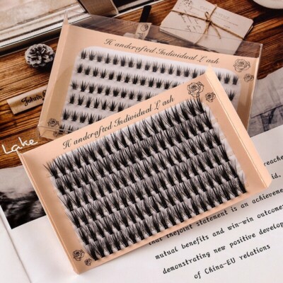 Mix Volume Cluster Eyelash Extension Individual Russian False Mink Lashes 8-12mm
