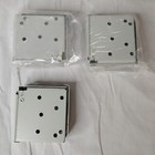6PCS 2.5" Square Blind Mounting Bracket Box for Window Blinds White Grey