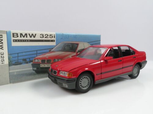 1:24 Gama BMW 325i 4-drzwiowy czerwony #3806  - Zdjęcie 1 z 7