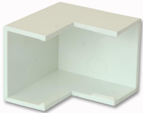 16 25 38 x 16mm Mini Cable Trunking Corners Connectors Angles Bends Tee Couplers - Picture 7 of 12