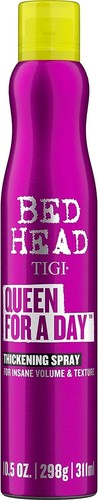 2 PACK Bed Head by TIGI Queen For A Day Thickening Spray for Fine Hair 10.5 oz - Picture 2 of 6