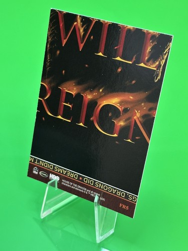 💥💥2024 House Of The Dragon Fire Will Reign Insert #FR5!!💥💥 - Picture 9 of 15