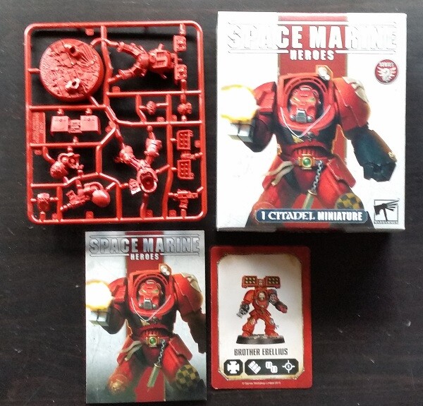 Игровая мастерская Warhammer 40K Кровавые Ангелы Брат Терминатора Эбелиус