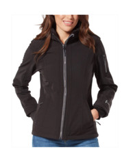 FREE COUNTRY WOMENS SUPER SOFTSHELL JACKET, BLACK CHOOSE SIZE