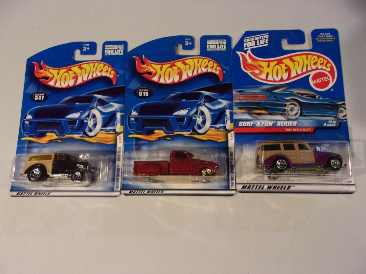 Hot Wheels 2001 Morris Wagon ミニカー Hot Wheels 2001 First Editions LA TROCA & MORRIS WAGON +