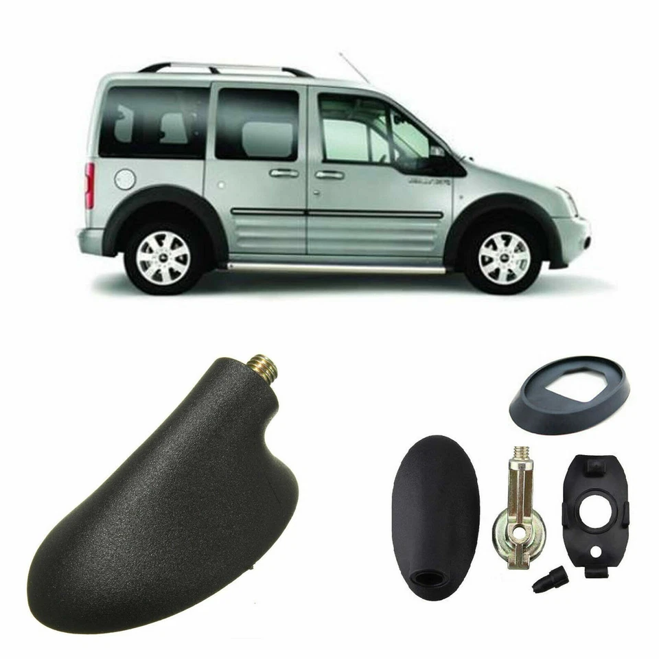 Antena aérea base ovalada 9T1Z18813A para Ford Ka Fiesta Focus Mondeo Transit Foto 3 de 4