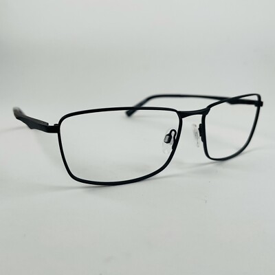 SPECSAVERS Brille MATT SCHWARZ ECKIG Brillengestell MOD: 30801059