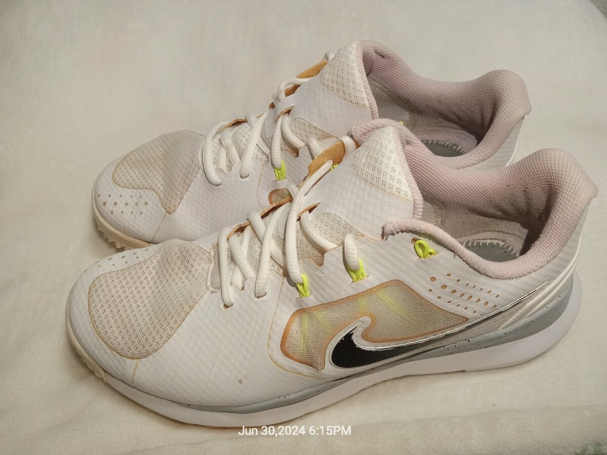 Nike Tiger Woods Limited TW14 Mesh Golf Shoes White Volt Nike Tiger Woods Limited TW14 Mesh Golf Shoes White Volt