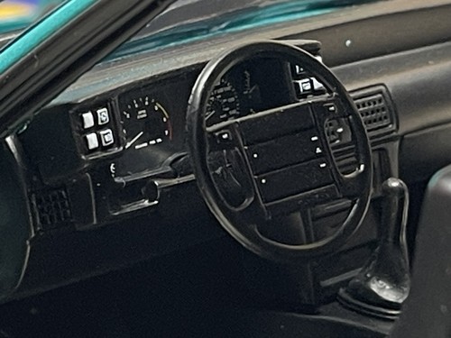 1/18 1993 Ford Mustang LX 5.0 Calypso grün mit schwarzer Innenausstattung 19004 AUSVERKAUFT - Bild 15 von 16