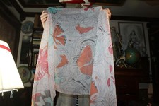 Vintage Scarf Approx 54" x 36" Butterflies