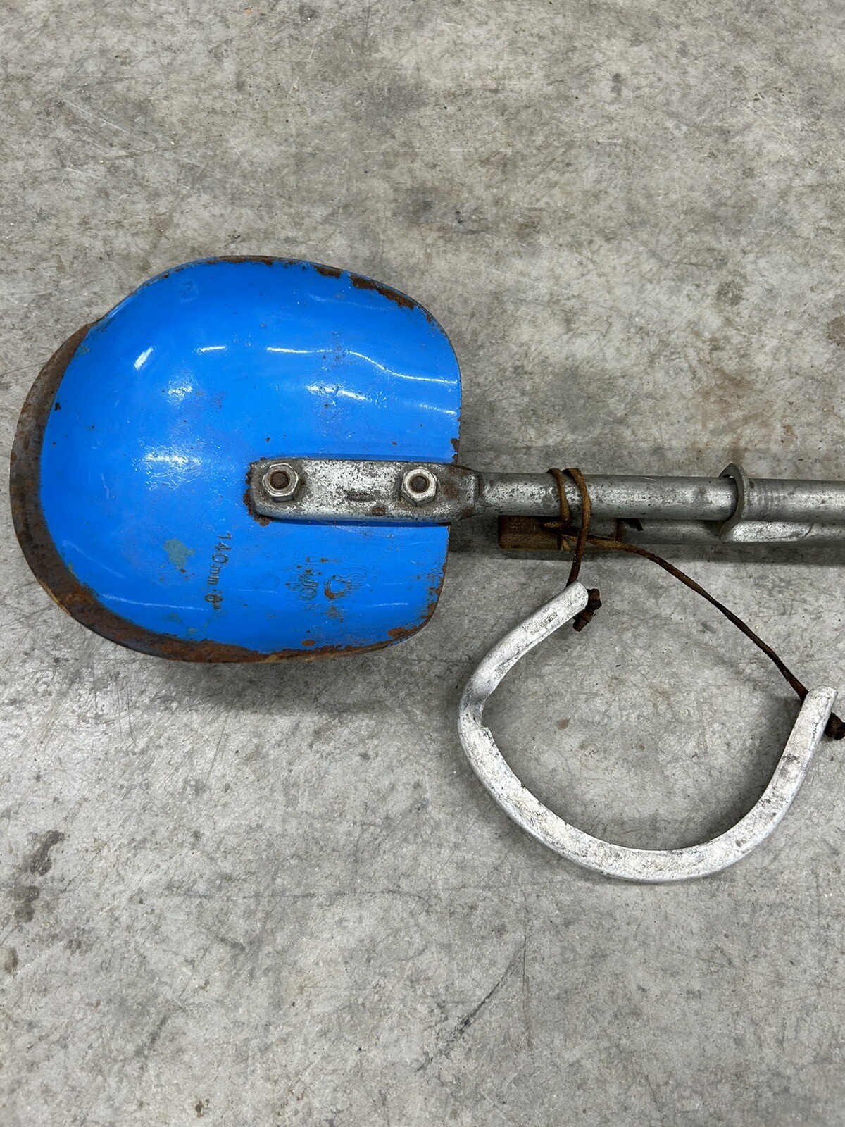 VINTAGE ICE FISHING AUGER DRILL Spoon Style Manual Hand Turn Fish ARJON SWEDEN eBay