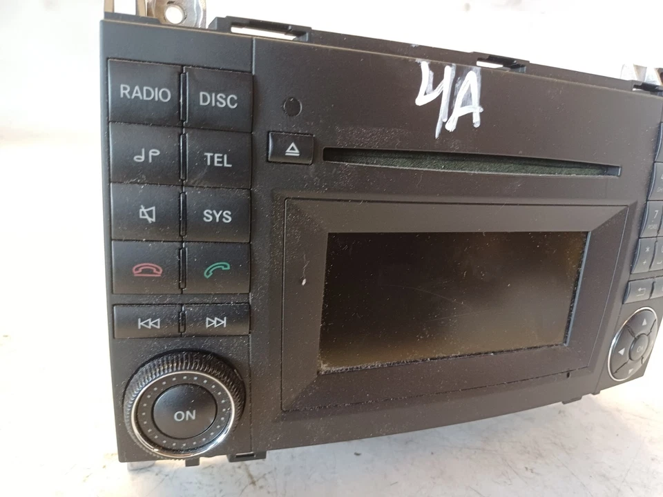 4A* Mercedes Benz W169 W245 Autoradio Radio CD FM Bordcomputer A1698705494 - Bild 2 von 4