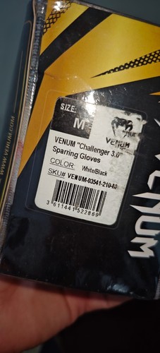 Venum Challenger 3.0 Sparring Gloves - White - for MMA and Boxing New Medium - Picture 4 of 6
