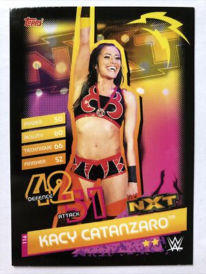 Topps WWE Slam Attax Reloaded 2020 Card NXT Kacy Catanzaro 116