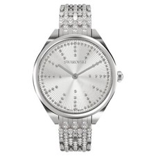 Swarovski Crystal Attract Watch Metal Bracelet, Silver 5610490