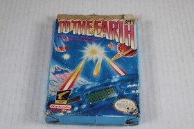 To the Earth (Nintendo Entertainment System, 1990, NES) aut&eacute;ntico, completo
