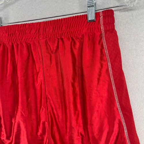 EVERLAST Shorts Men M Boxing 11" Satin Trunks Martial Arts Fighting Gym Red - Picture 7 of 15