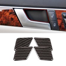 Für Mercedes Benz W204 C-Klasse Carbon Innen Türgriff Tür Griffe Rahmen Blende Für Mercedes Benz W204 C-Klasse Carbon Innen Türgriff Tür Griffe Rahmen Blende